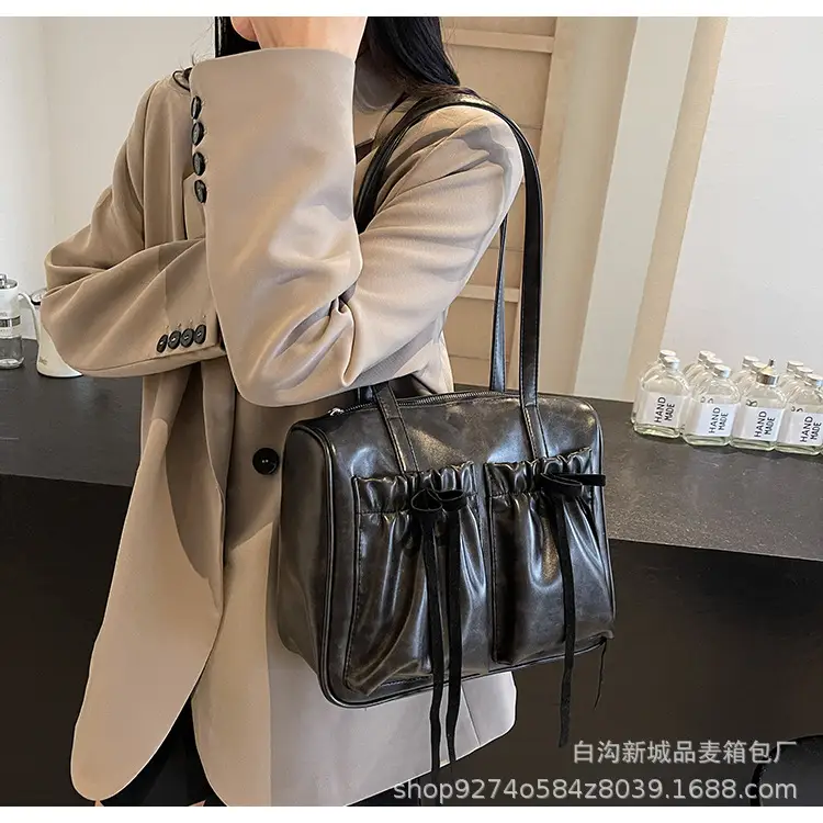 Women Retro Underarm Bag 2026 New Autumn Large Capacity — feature 19
