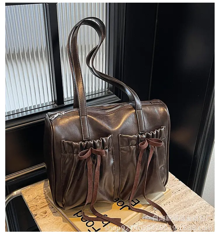 Women Retro Underarm Bag 2026 New Autumn Large Capacity — feature 2