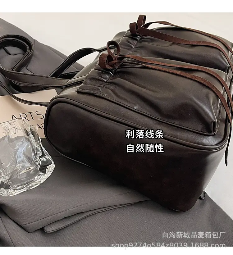 Women Retro Underarm Bag 2026 New Autumn Large Capacity — feature 7
