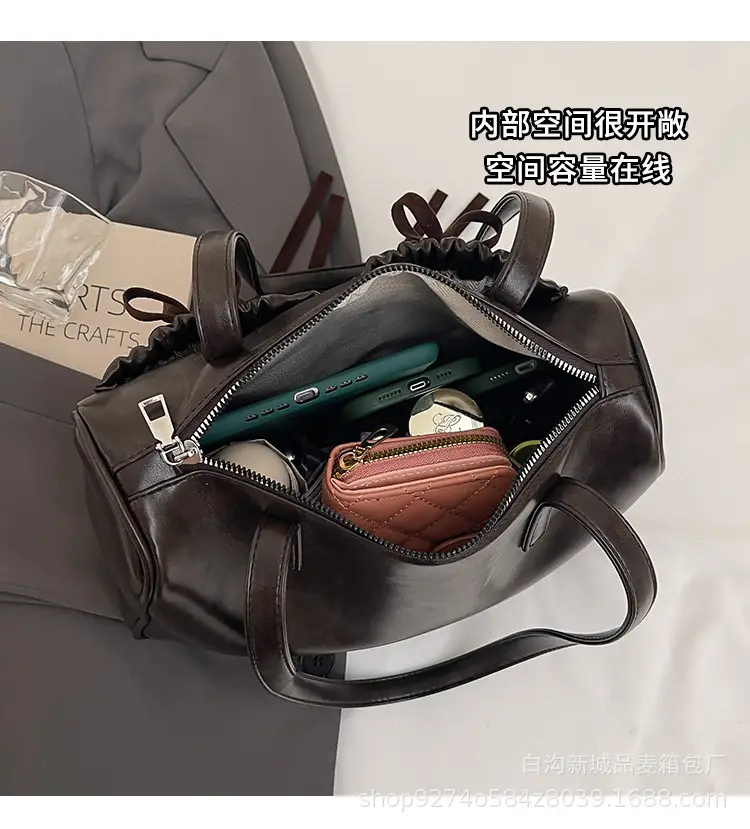 Women Retro Underarm Bag 2026 New Autumn Large Capacity — feature 8