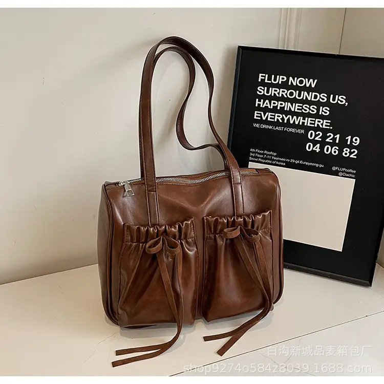 Women Retro Underarm Bag 2026 New Autumn Large Capacity - Image 2