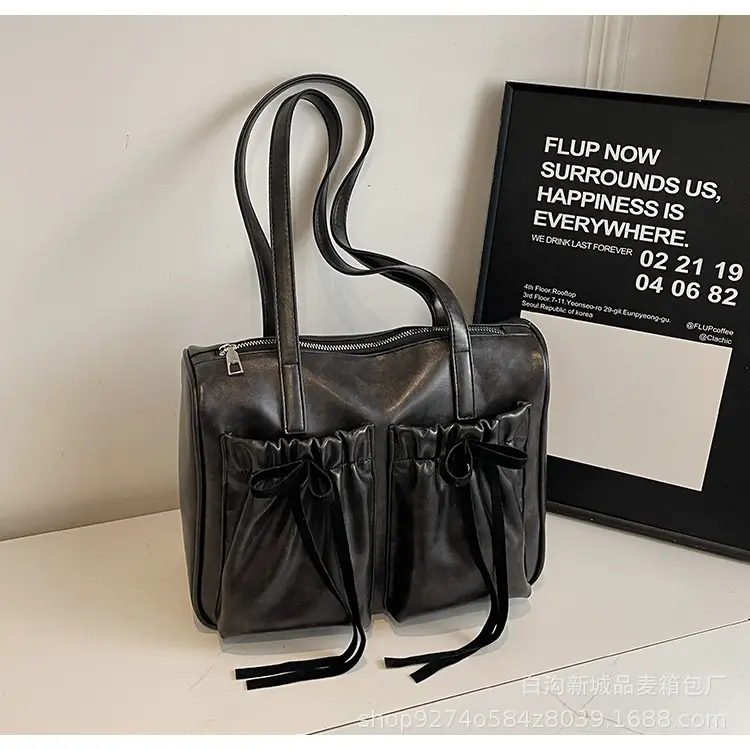 Women Retro Underarm Bag 2026 New Autumn Large Capacity - Image 3