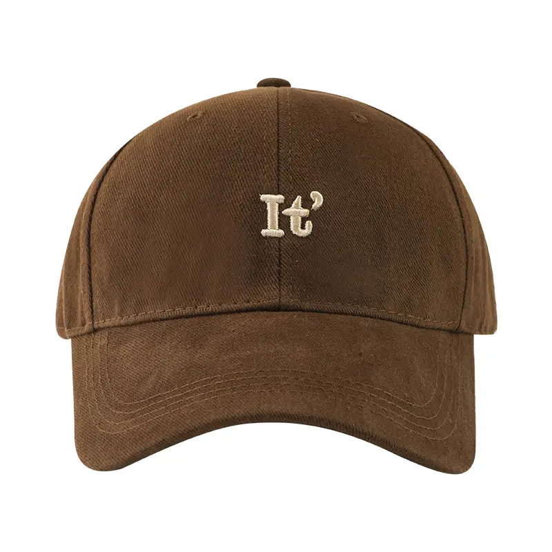 Korean Style Baseball Cap Wide Brim Soft Top