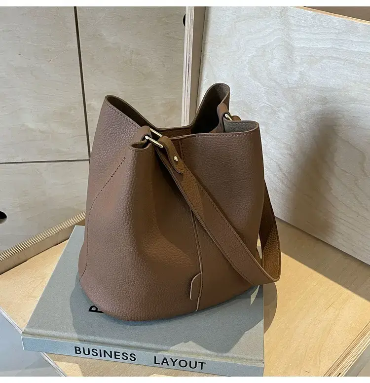 Women's Black Underarm Bucket Bag 2024 — feature 45