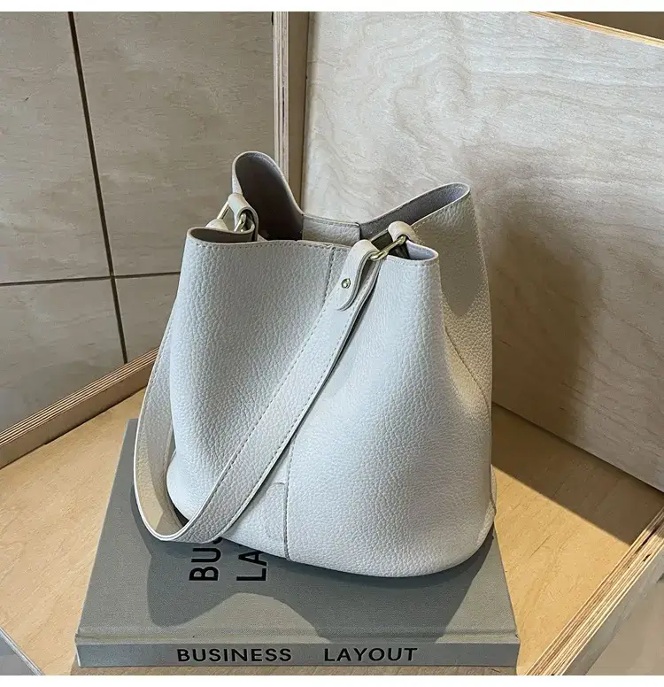 Women's Black Underarm Bucket Bag 2024 — feature 46