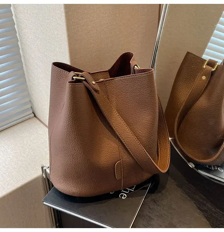 Women's Black Underarm Bucket Bag 2024 — feature 48