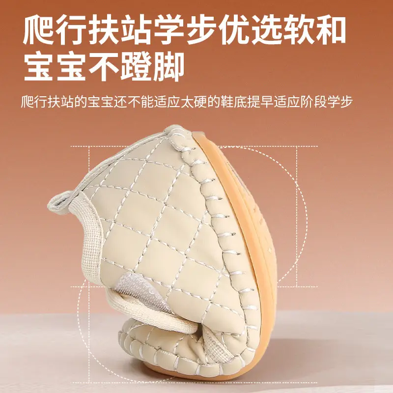 Baby Fleece Lined Winter Shoes 6-12M Male Female