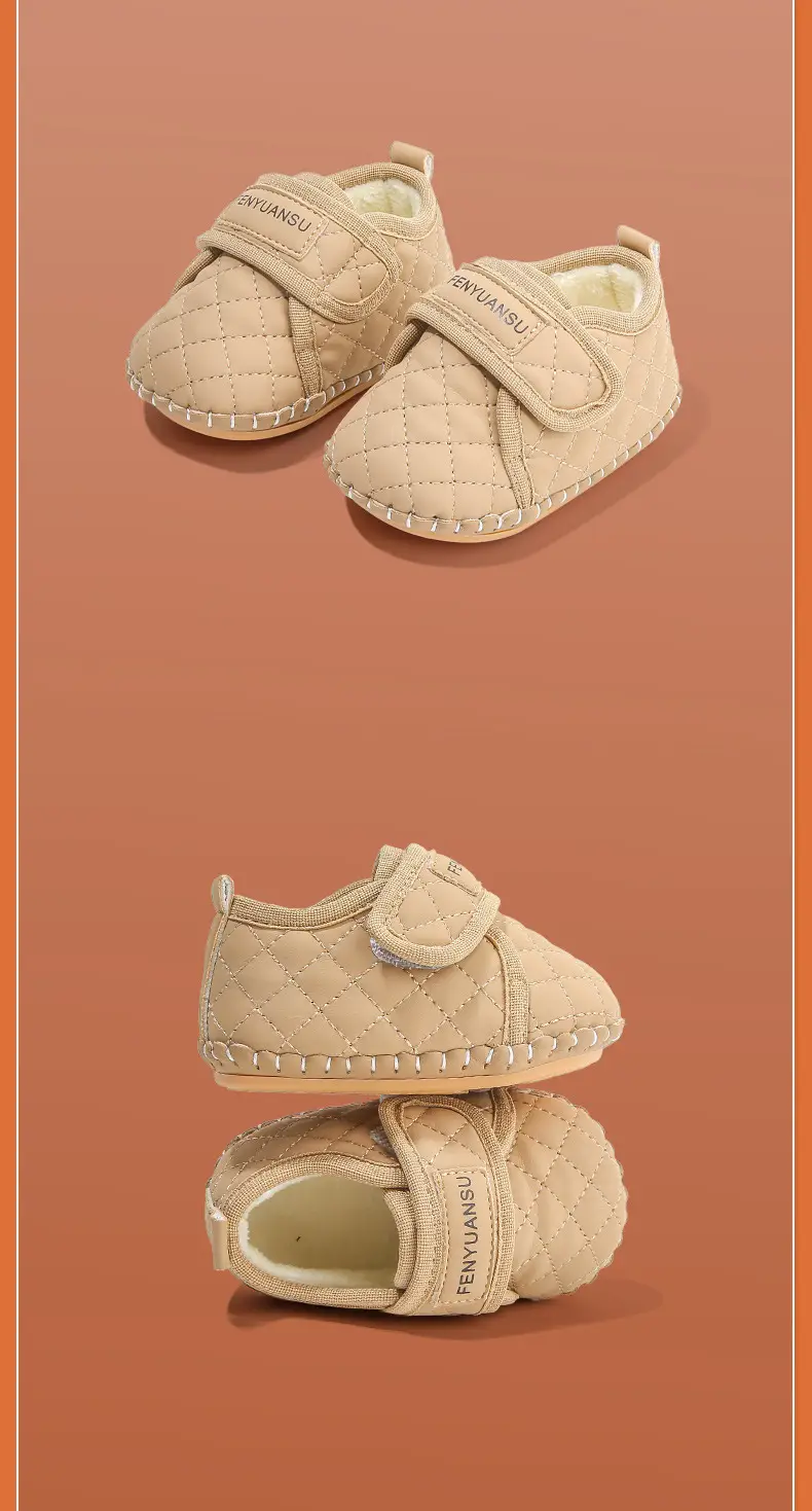 Baby Fleece Lined Winter Shoes 6-12M Male Female — feature 25