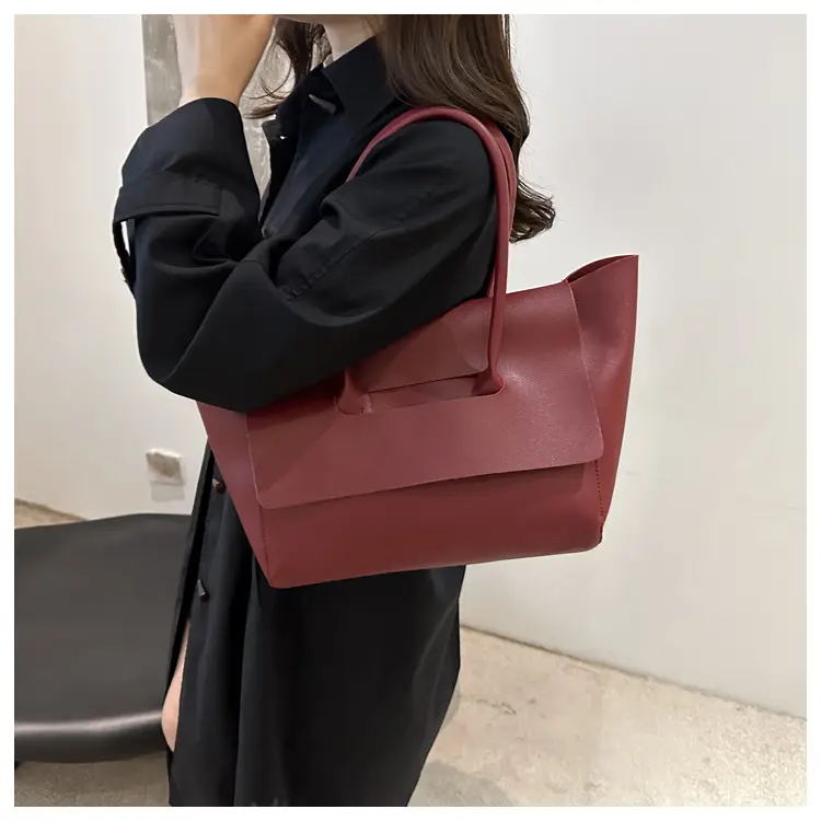 Black Leather Shoulder Bag Women 2024 New — feature 14