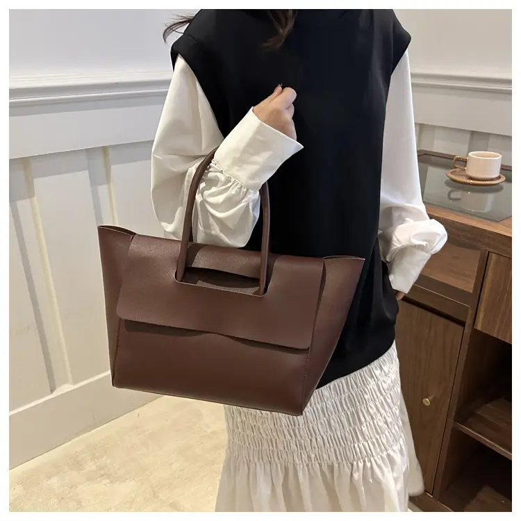 Black Leather Shoulder Bag Women 2024 New — feature 21