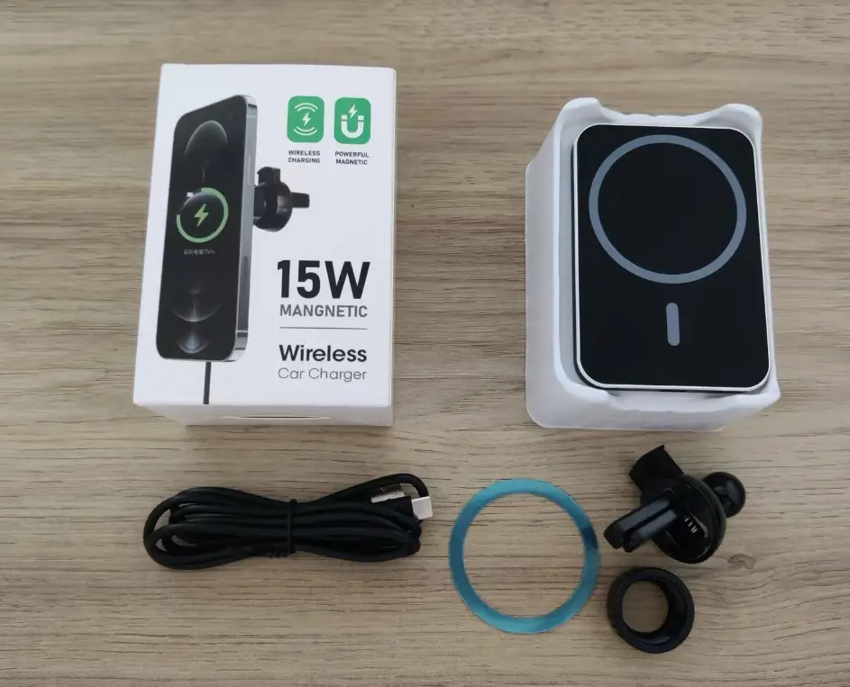 15W Magnetic iPhone Charger for Car Phone Holder — feature 14
