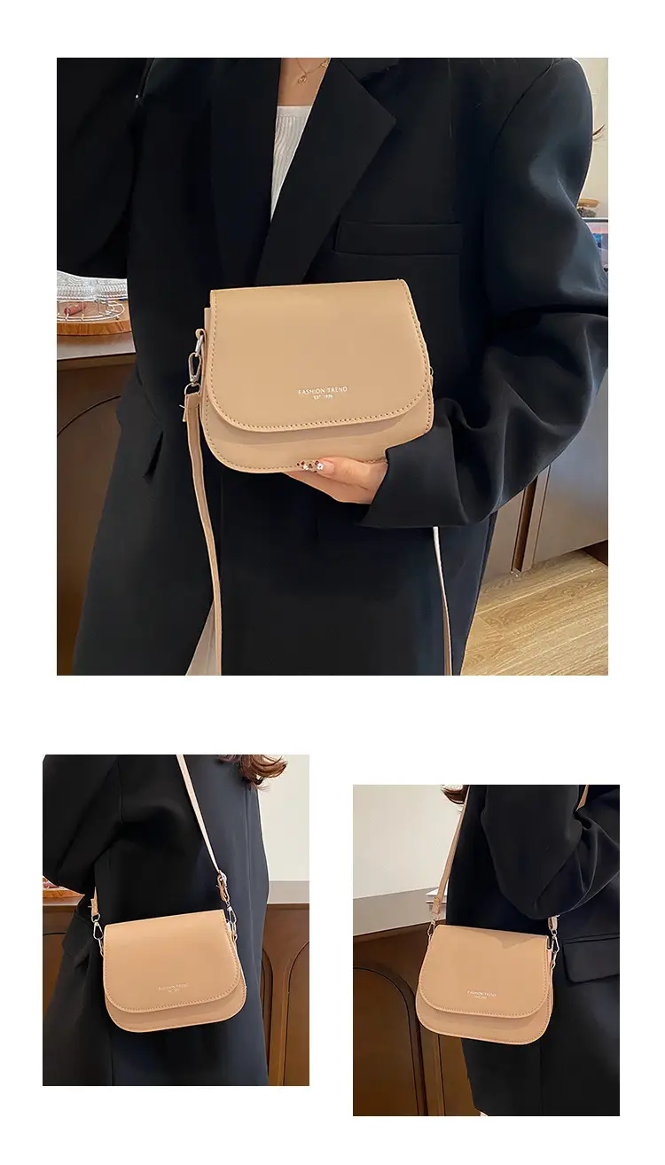 Women's Beige Crossbody Bag 2024 Heart Autumn Style — feature 28