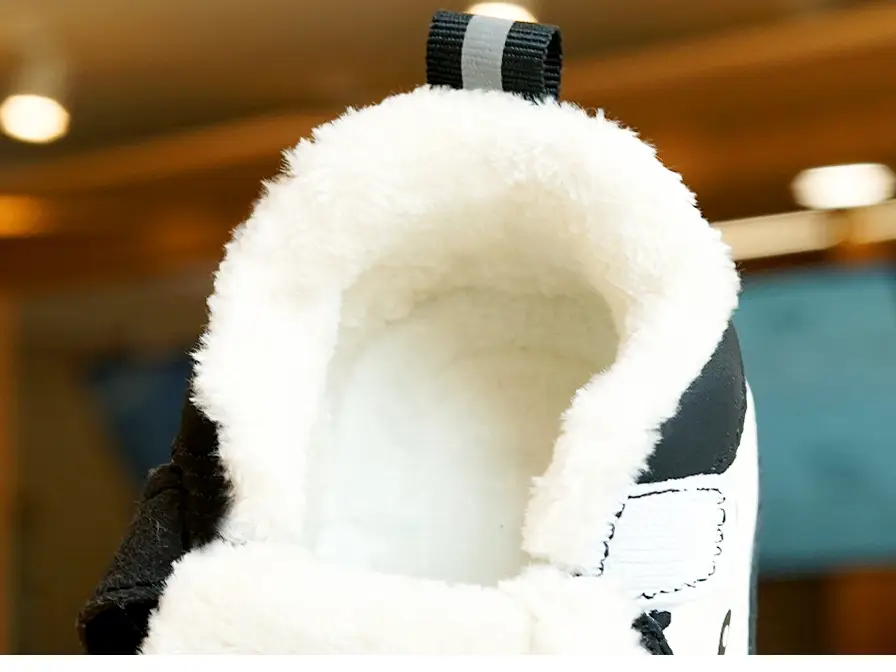 Toddler Winter Fleece Shoes Pink Cartoon 1-2Y — feature 1