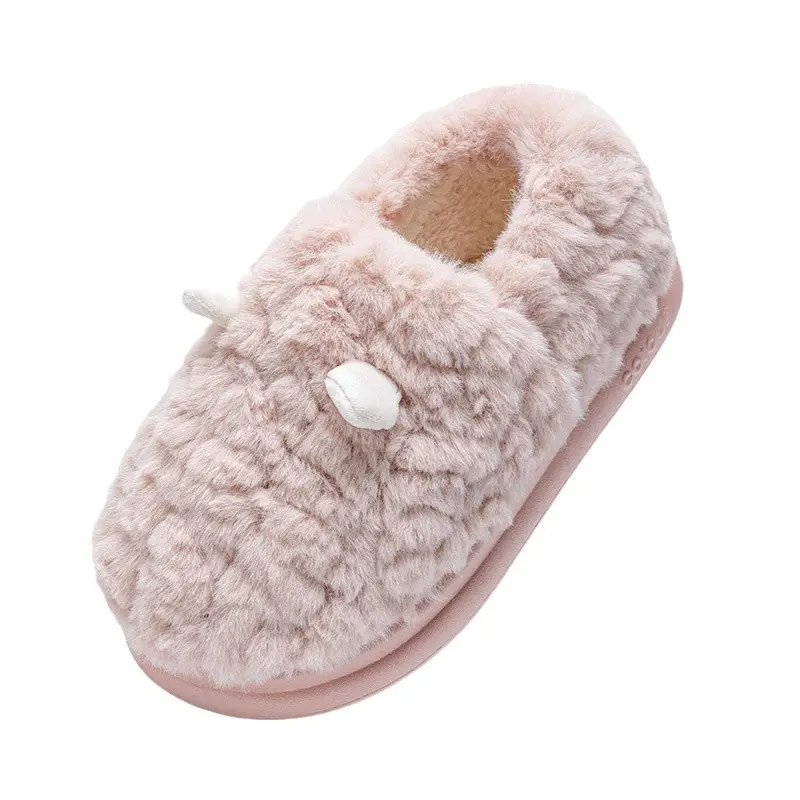 Lidani Cotton Slippers for Women, Winter 2025 New Model, Indoor Home Warm Plush Maternity Slippers with Heel, Cotton Shoes for Men - Image 9