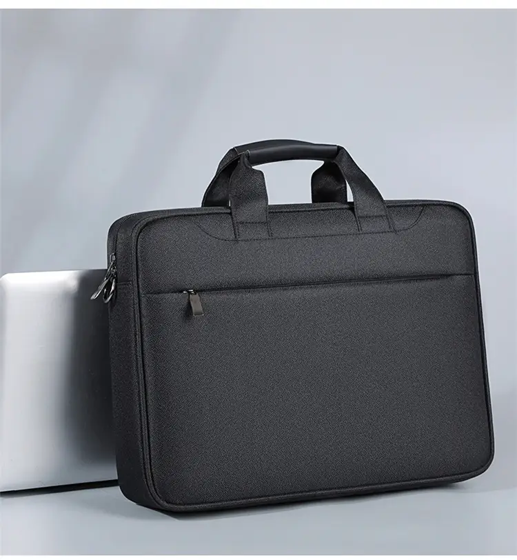 Grey Crossbody Laptop Bag for Men Women — feature 25