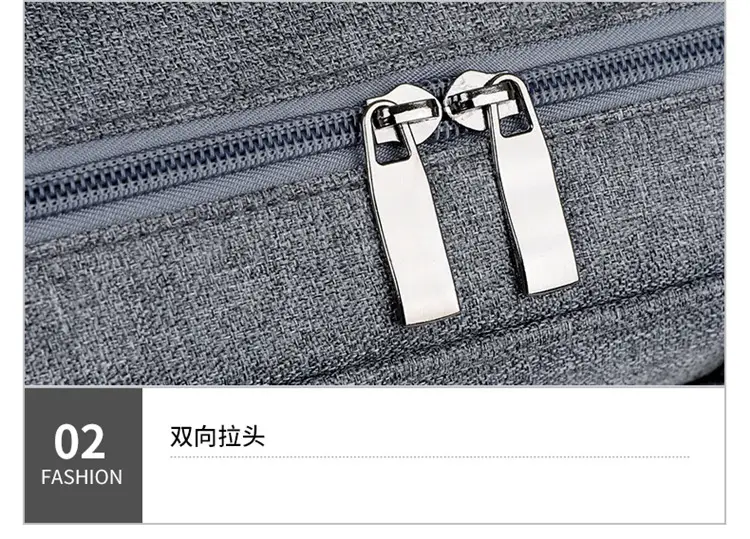 Grey Crossbody Laptop Bag for Men Women — feature 33