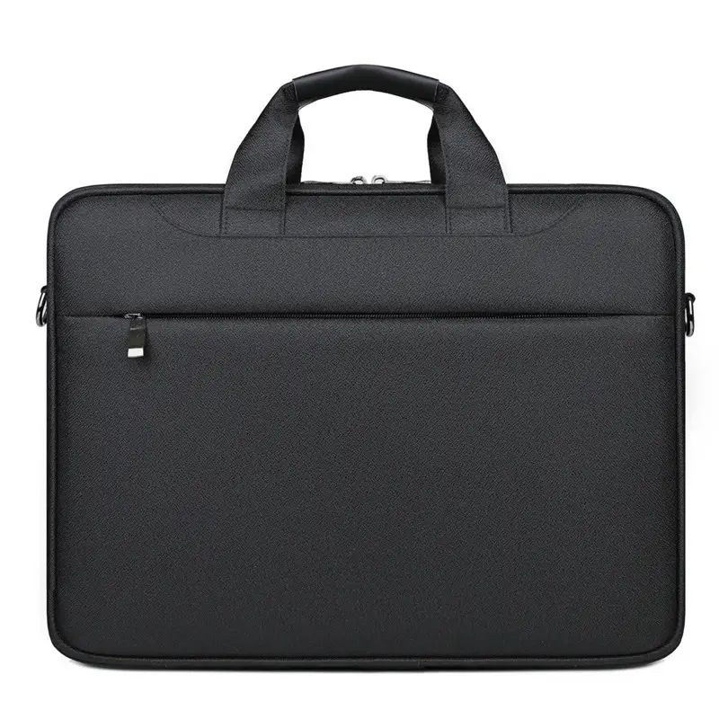 Grey Crossbody Laptop Bag for Men Women