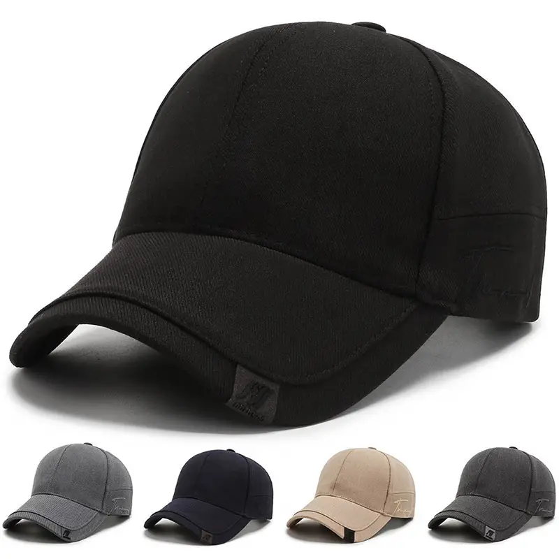 Men's Beige Korean Style Baseball Cap Sunshade - Image 5