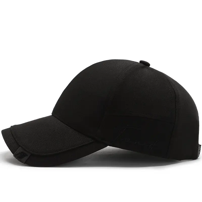 Men's Beige Korean Style Baseball Cap Sunshade - Image 6