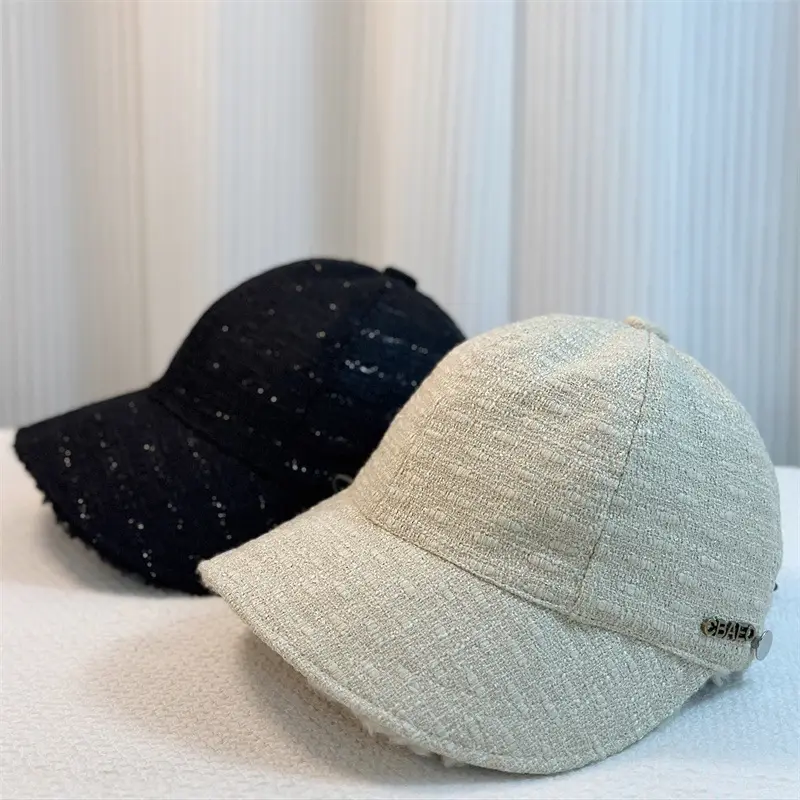 Women Windproof Fisherman Hat Beige Fleece - Image 3