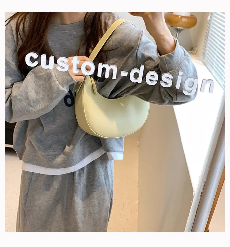 2024 New Autumn Crescent Mini Handbag Black — feature 27