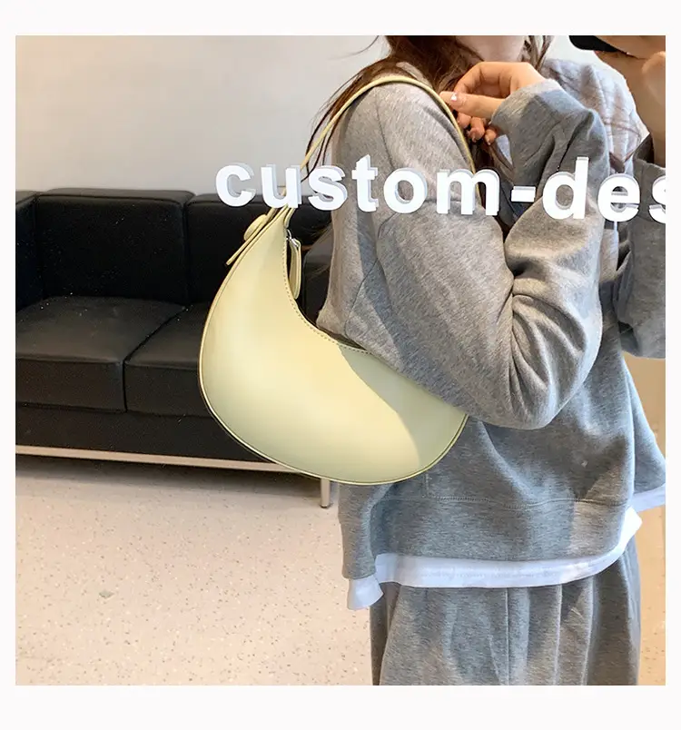 2024 New Autumn Crescent Mini Handbag Black — feature 28