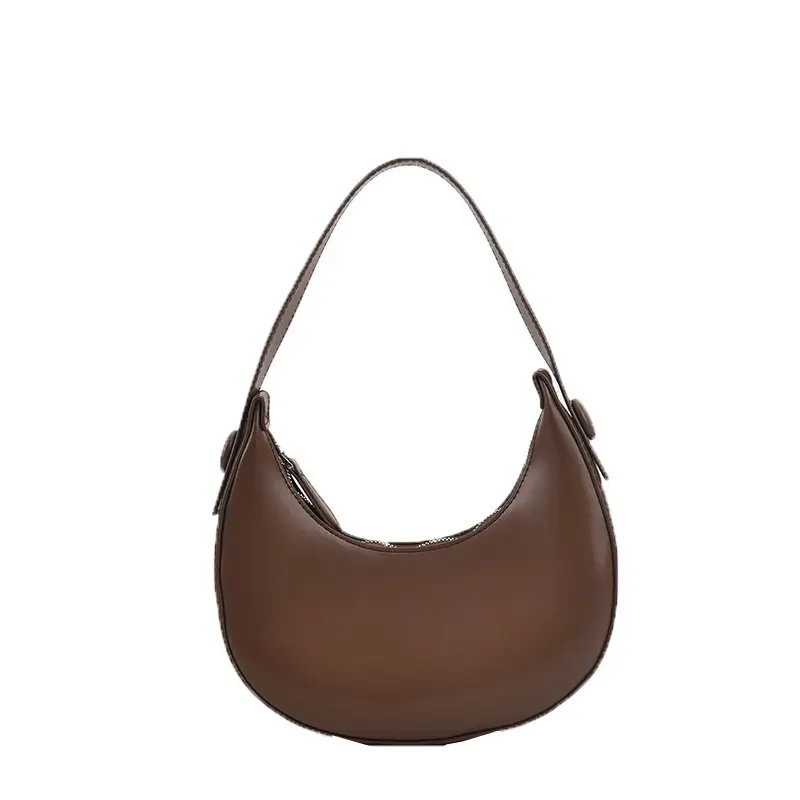 2024 New Autumn Crescent Mini Handbag Black - Image 4