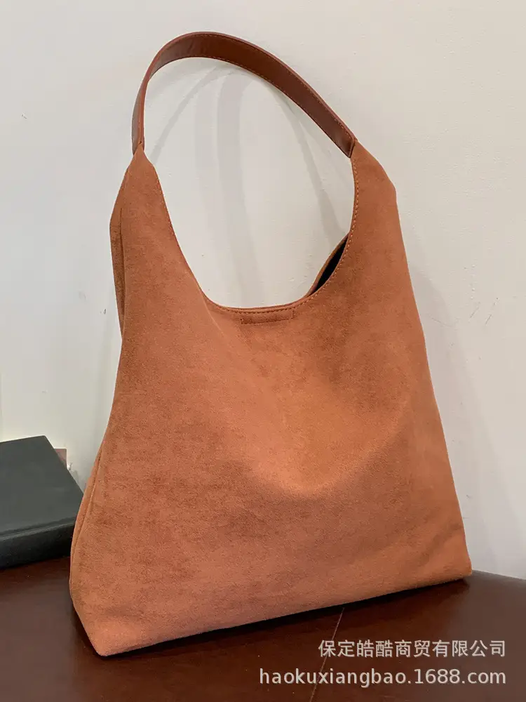 Retro Frosted Large Shoulder Bag Women 2024 - Image 8