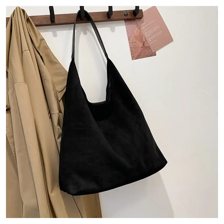 Retro Frosted Large Shoulder Bag Women 2024 — feature 13