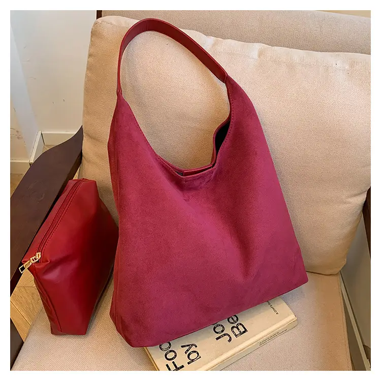 Retro Frosted Large Shoulder Bag Women 2024 — feature 15