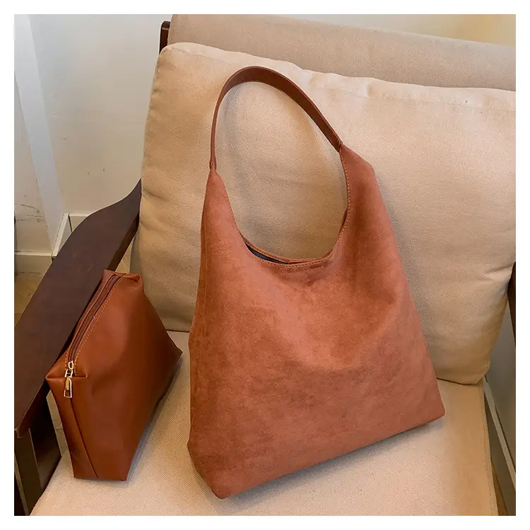 Retro Frosted Large Shoulder Bag Women 2024 — feature 16