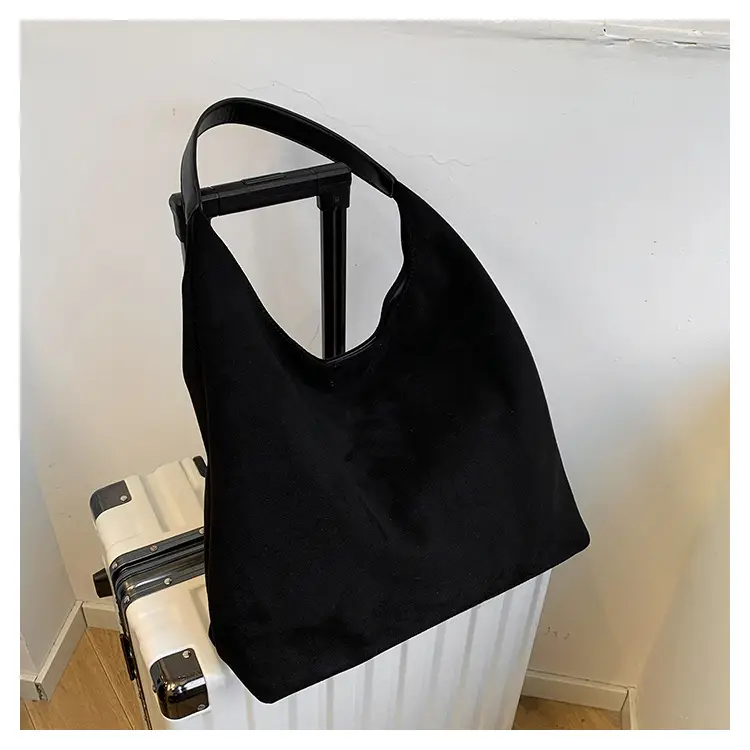 Retro Frosted Large Shoulder Bag Women 2024 — feature 17