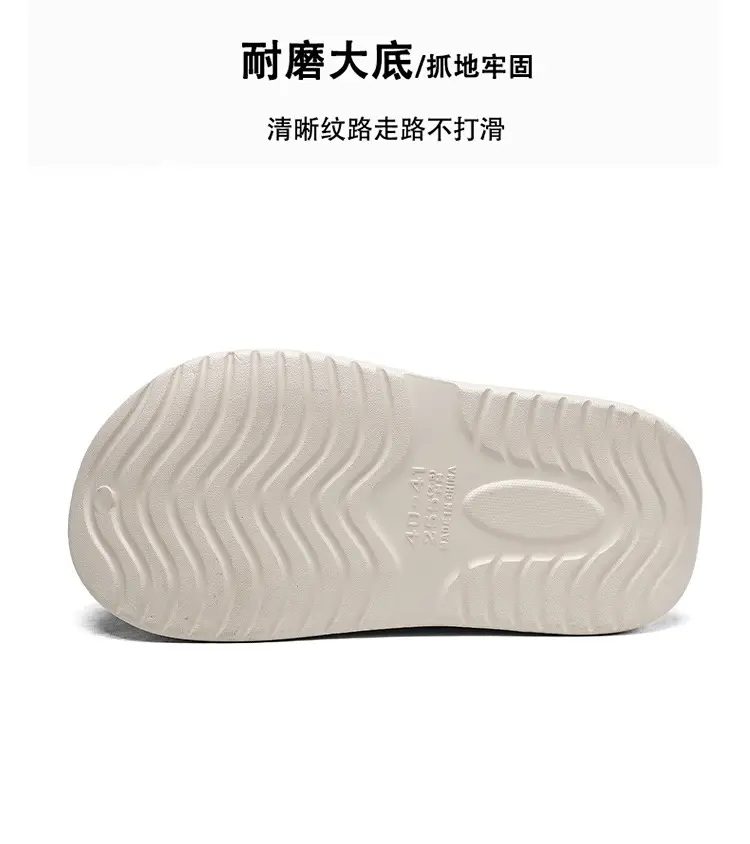 Cotton Slippers Men's Autumn and Winter fleece-lined Warm Non-slip Cotton Slippers Fur Integrated Cold-proof Indoor Dung-feeling Maomao Cotton Shoes — feature 7
