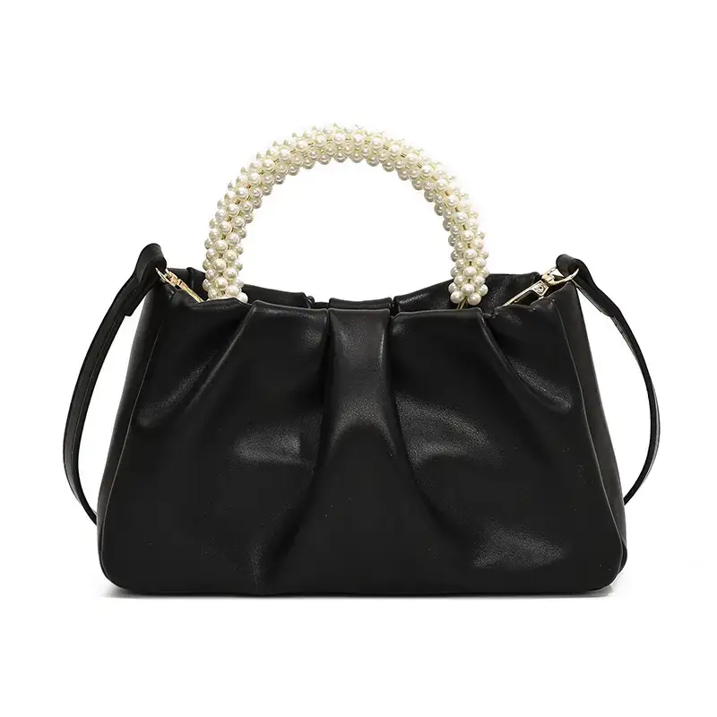 Women's Pink Pearl Pearl Handbag Shoulder Crossbody