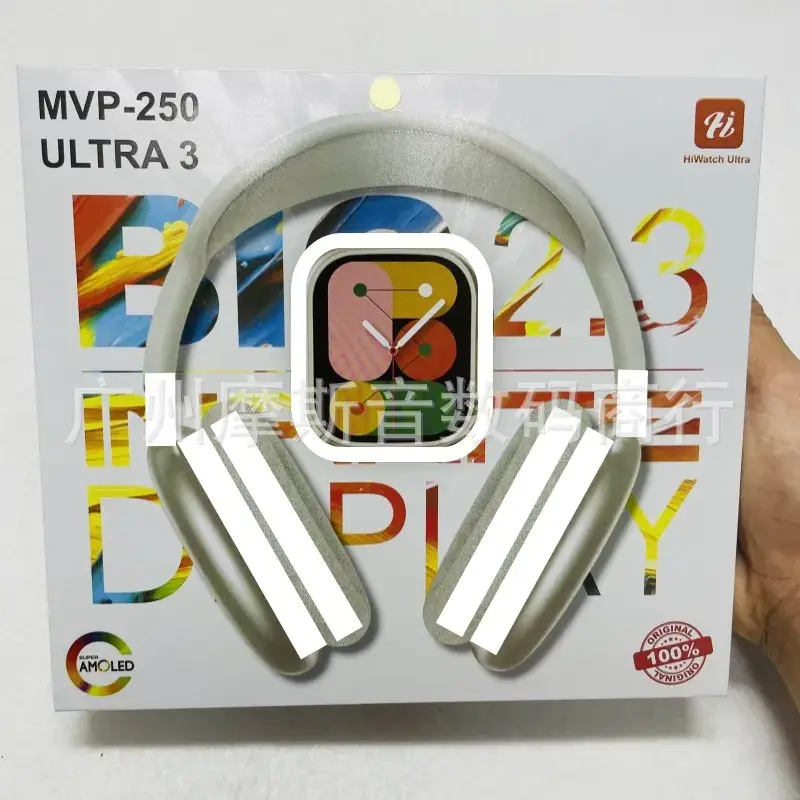 Smart Watch with 4 Headsets for Men