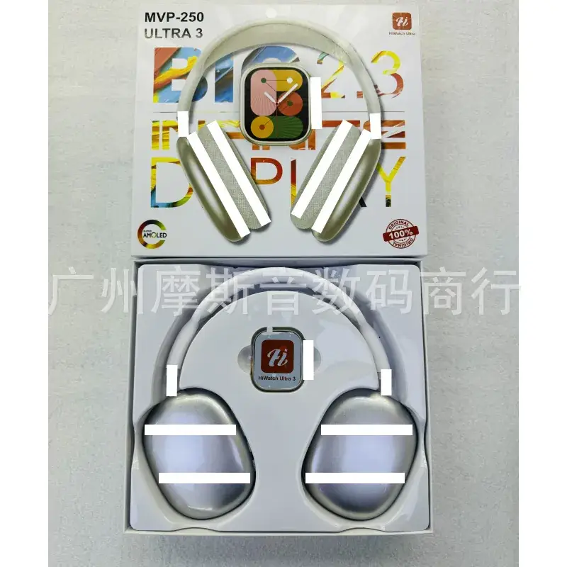 Smart Watch with 4 Headsets for Men