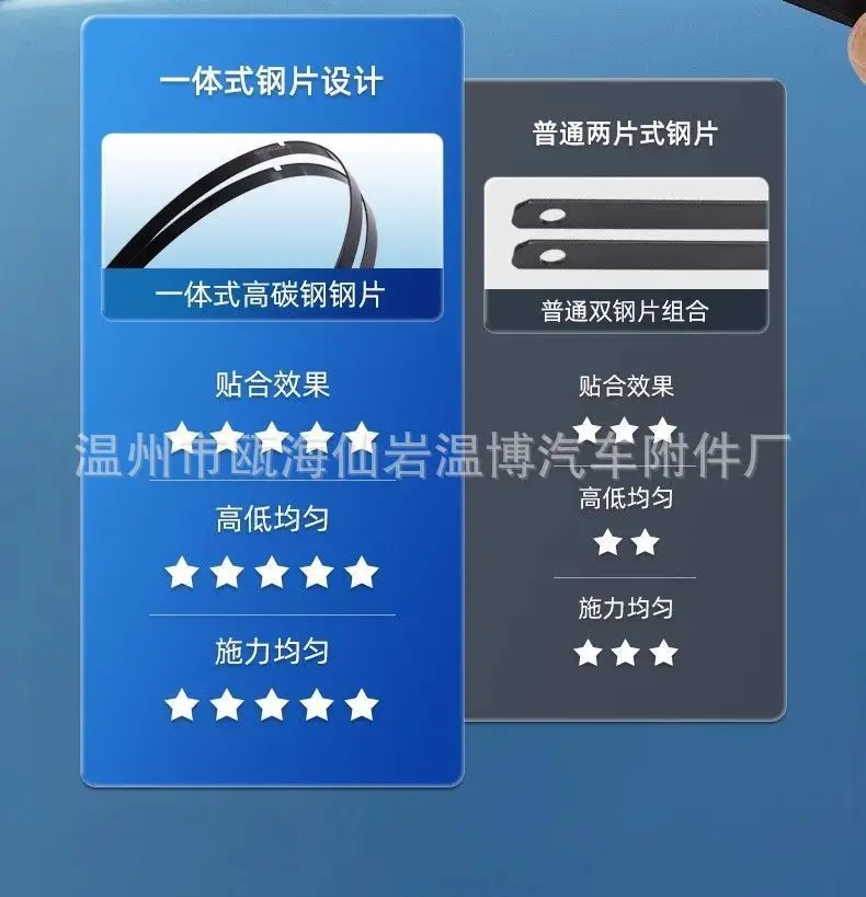 Suitable for Kia K2 wiper original smart running K5 lion running K3 Selatu K4 Freddy kx3 wiper blade mute — feature 9