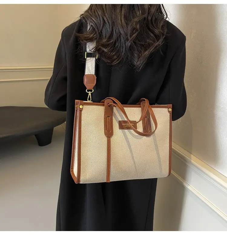 Large Canvas Shoulder Bag for Women 2025 New — feature 15