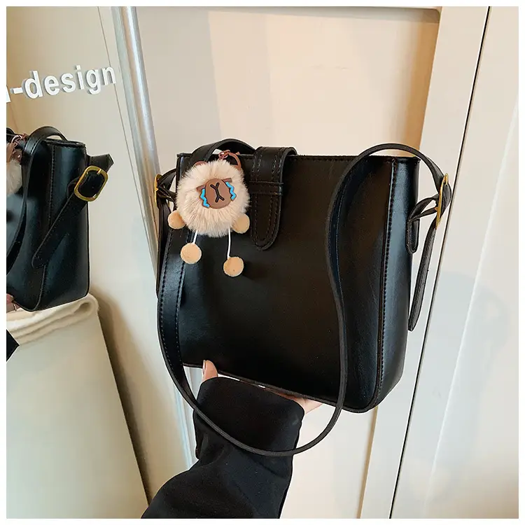Women's Crossbody Bag Brown Textured 2026 New Fashion — feature 42
