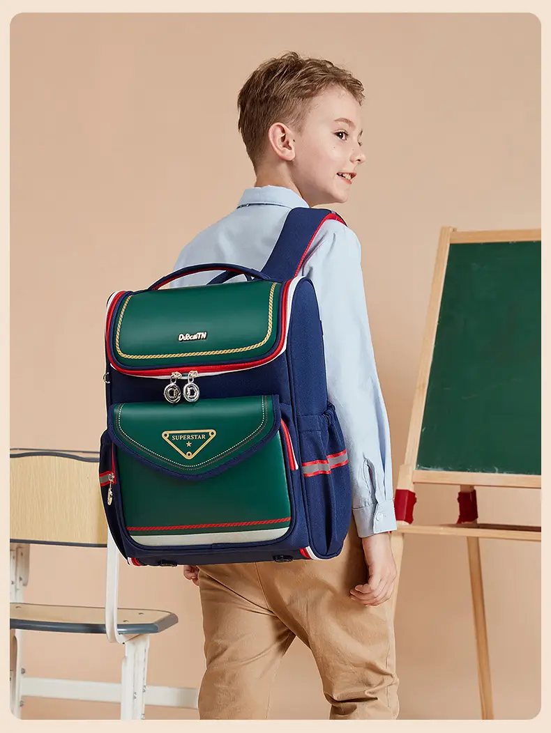 New schoolbag primary school students one, two, three to six grades shoulder bag large capacity burden reduction kara sheep with children's backpack — feature 20