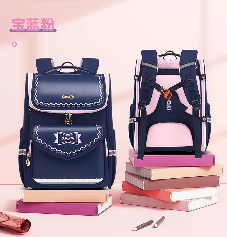 New schoolbag primary school students one, two, three to six grades shoulder bag large capacity burden reduction kara sheep with children's backpack — feature 27