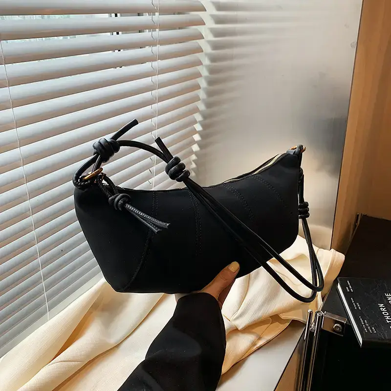 Vintage Frosted Suede Shoulder Bag Women 2024 - Image 6