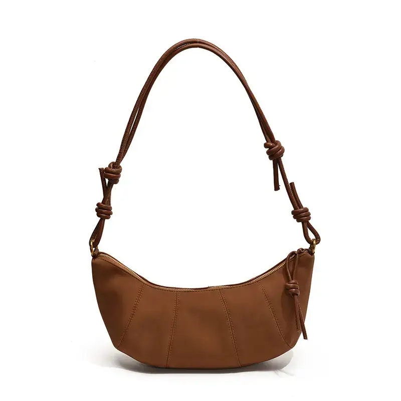 Vintage Frosted Suede Shoulder Bag Women 2024 - Image 9