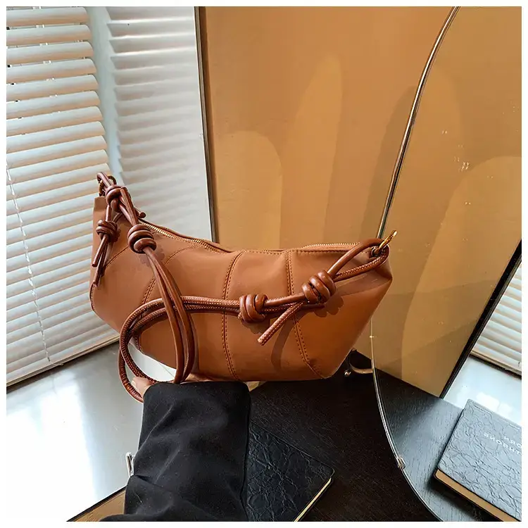 Vintage Frosted Suede Shoulder Bag Women 2024 — feature 14