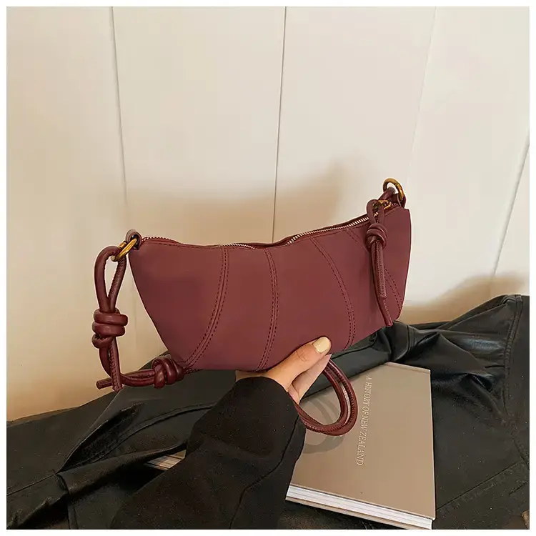 Vintage Frosted Suede Shoulder Bag Women 2024 — feature 22