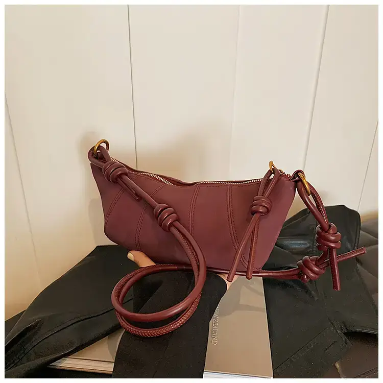 Vintage Frosted Suede Shoulder Bag Women 2024 — feature 23