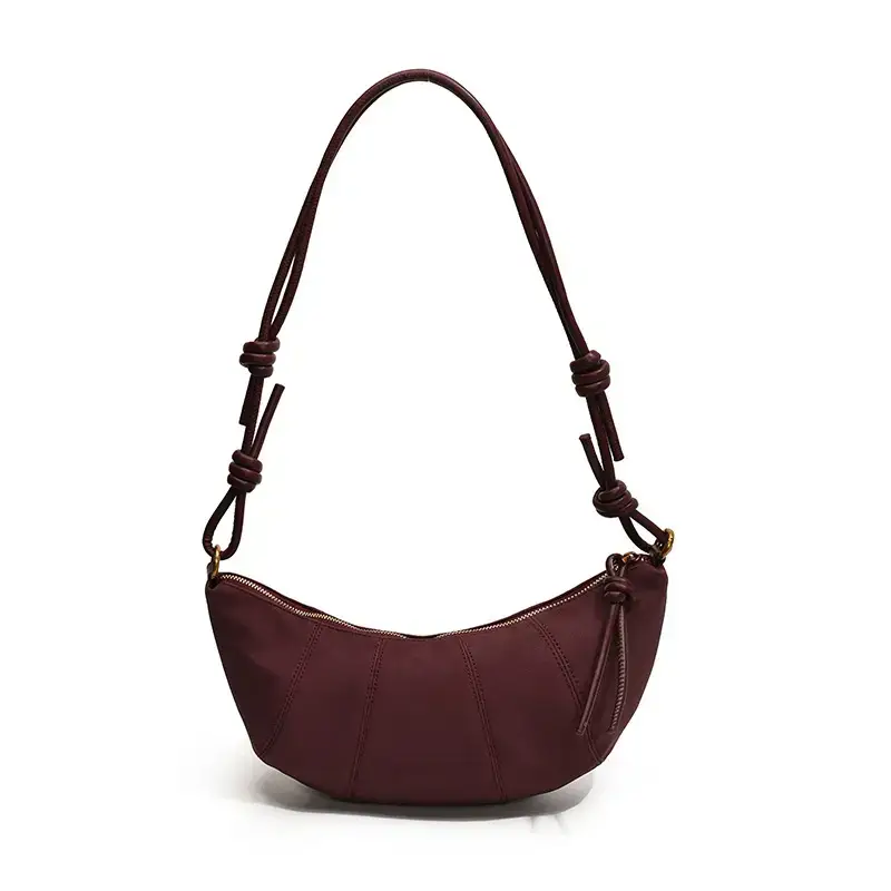 Vintage Frosted Suede Shoulder Bag Women 2024 - Image 2