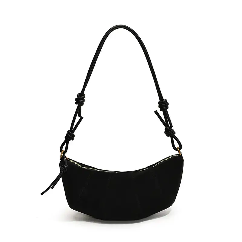 Vintage Frosted Suede Shoulder Bag Women 2024 - Image 4