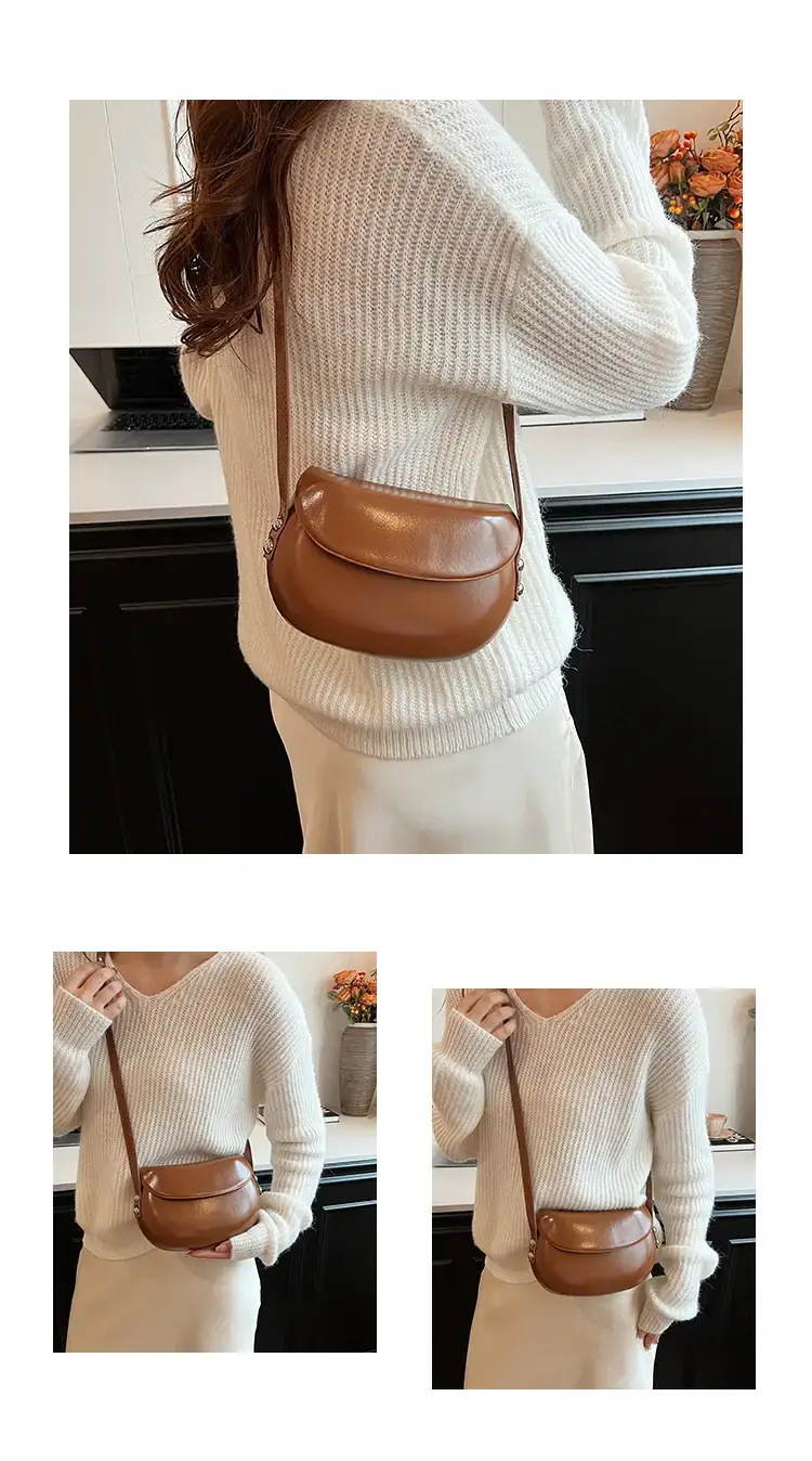 Red Korean Style Saddle Bag Women 2024 — feature 9