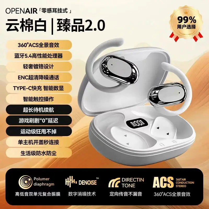 Wireless Bluetooth Earbuds with Shake Sound & Open Pouch - Image 2